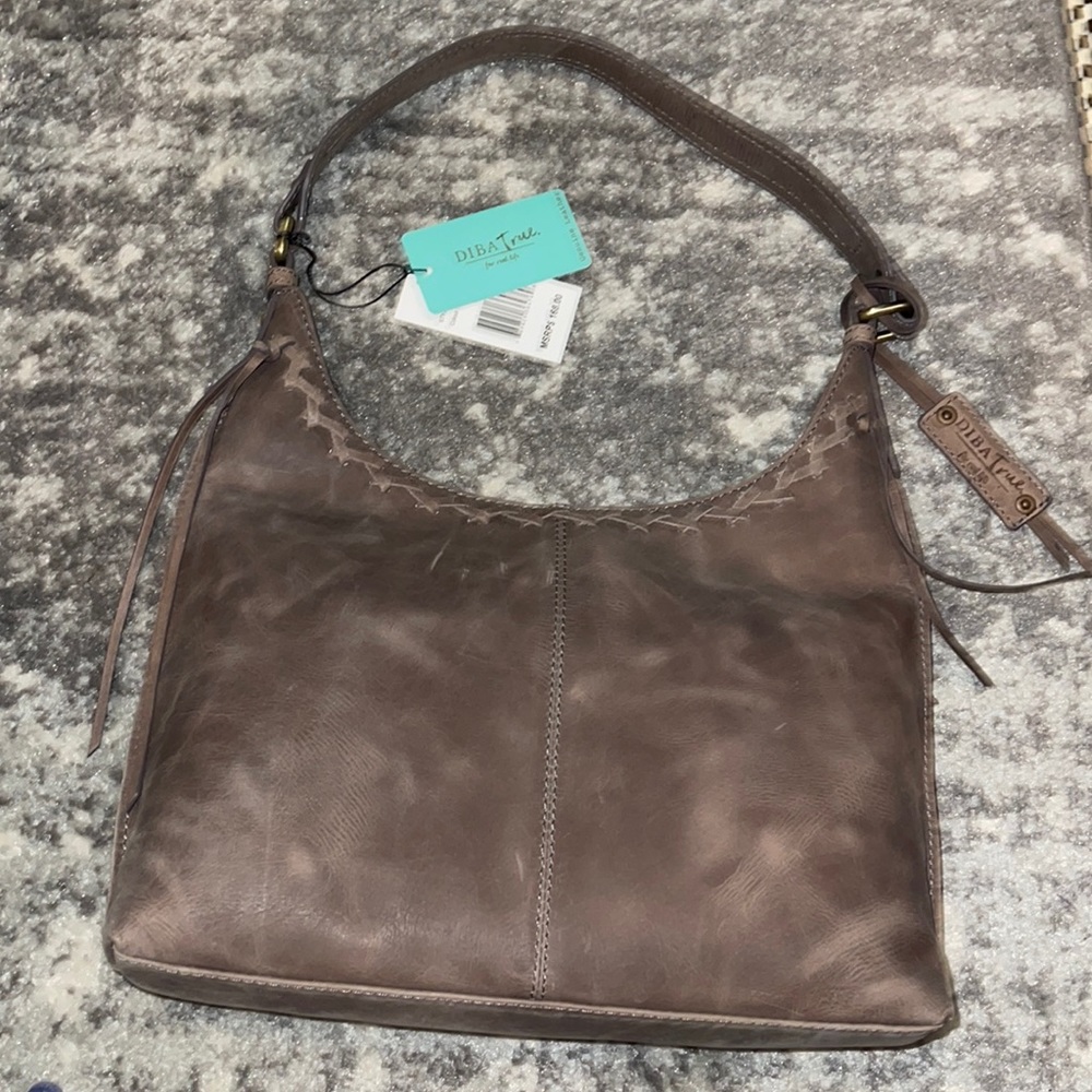 Diba True genuine leather shoulder bag